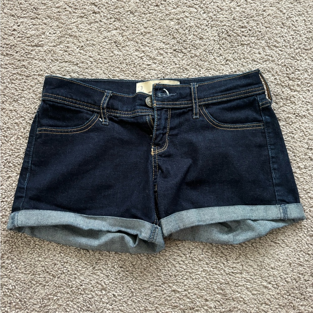 Hollister Midi Short Jean Shorts Size 3